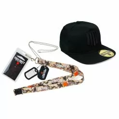 Exquisite Gaming Call Of Duty Black Ops 4 Gift Set | Logo Snapback Cap & Lanyard