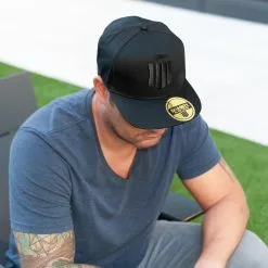 Exquisite Gaming Call Of Duty Black Ops 4 Embossed Shield Logo Adjustable Adult Snapback Cap -Bioworld Shop EXG GKCOCD300057 CE