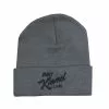 Eye-Dye Jimmy Kimmel Live! 12 Inch Charcoal Knit Cuff Beanie | Adult One Size -Bioworld Shop EYE BS3825 6119 CA