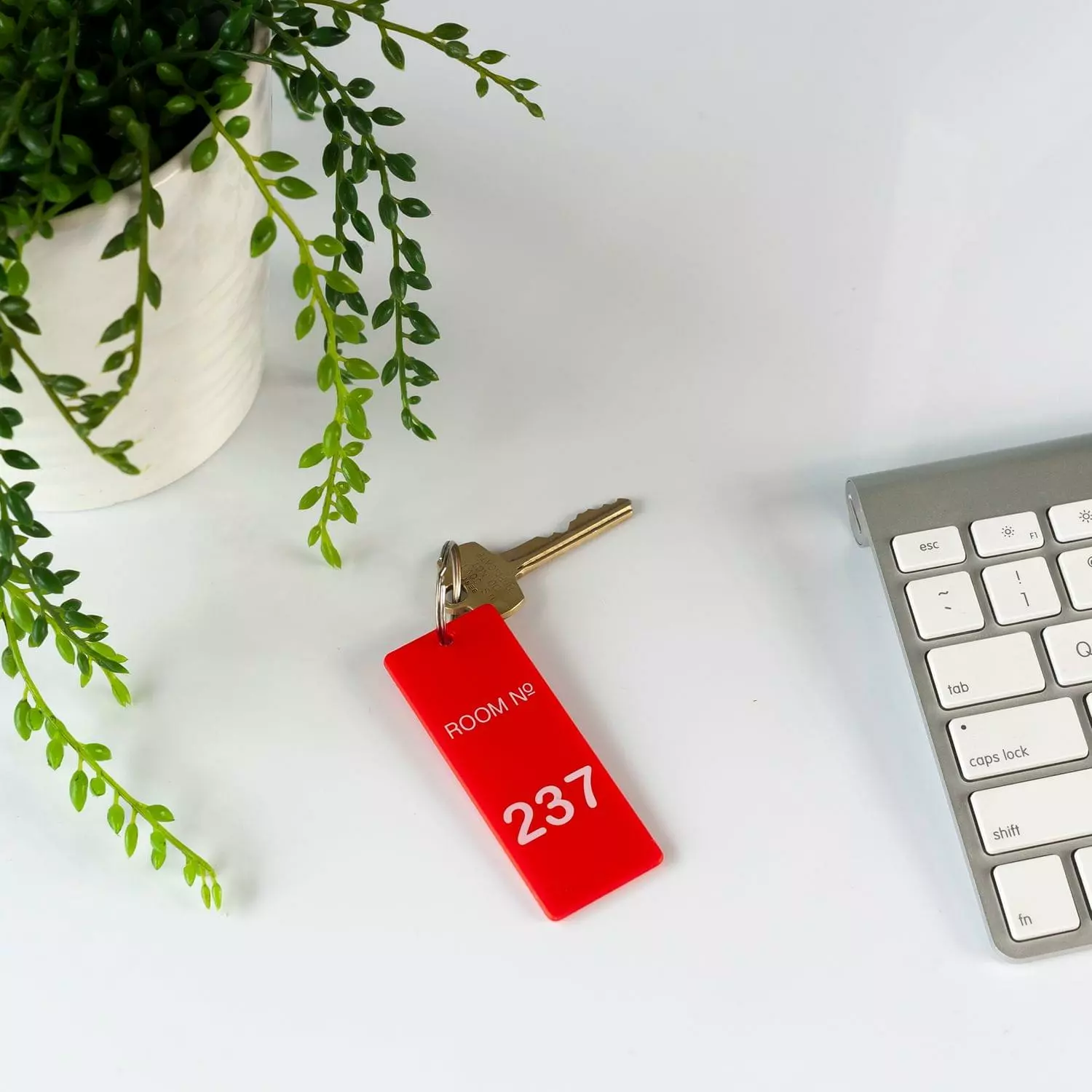 Toynk The Overlook Hotel Room 237 Keychain | Room Key Tag Replica From The Shining 5 Toynk The Overlook Hotel Room 237 Keychain | Room Key Tag Replica From The Shining - Image 3