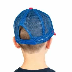 Toynk Stranger Things Mesh Red White & Blue Vintage Mesh Trucker Cap -Bioworld Shop FCM 01310 CD