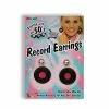 Forum Novelties 50's Record Costume Earrings -Bioworld Shop FRM 55510 CA