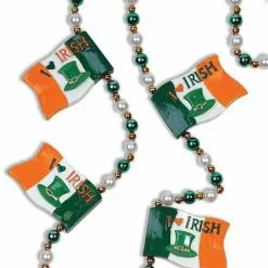 Forum Novelties St. Patrick's Irish Flag Costume Jewelry Beads