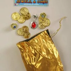 Forum Novelties Desert Prince/Princess Coin And Jewel Pouch Costume Accessory