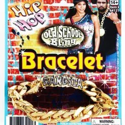 Forum Novelties Hip Hop Rapper Gangsta ID Bracelet Costume Jewelry Accessory