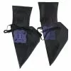 Forum Novelties Witch Shoe Covers Costume Accessory With Purple Buckles -Bioworld Shop FRM 64835 CK