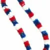 Forum Novelties Patriotic Red, White, And Blue Plastic Costume Lei Set Of 12 -Bioworld Shop FRM 68458 CB