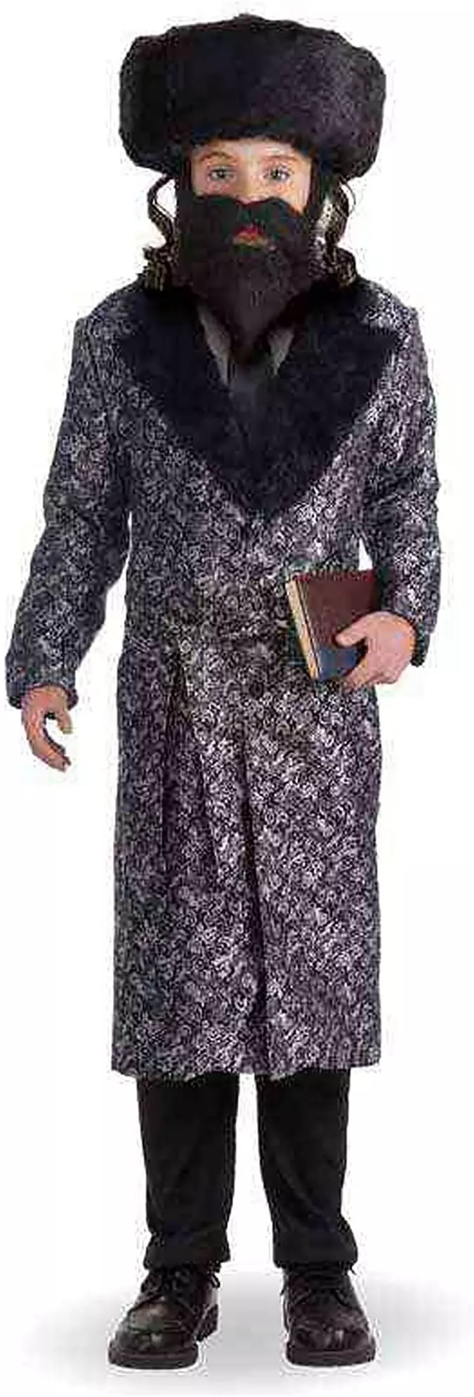 Forum Novelties Silver Robe Child Rabbi Costume 3 Forum Novelties Silver Robe Child Rabbi Costume