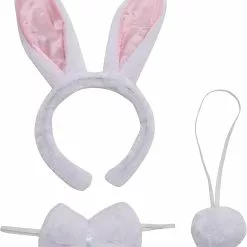 Forum Novelties Animal Costume Accessory Kit Adult: White Bunny -Bioworld Shop FRM 70810 CA 93479f68 46c1 4620 b444 dd0c882183a2