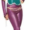 Forum Novelties Pink Mermaid Adult Costume Arm Sleeves -Bioworld Shop FRM 75219 CA
