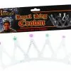 Forum Novelties Royal King Costume Crown Silver With Jewels Adult Men -Bioworld Shop FRM 76045 CA