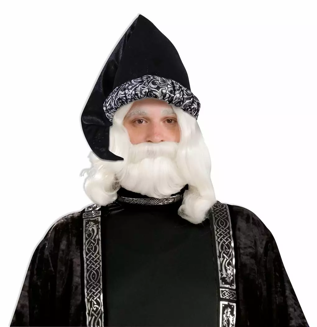 Forum Novelties Deluxe Wizard Costume Hat Adult Men 3 Forum Novelties Deluxe Wizard Costume Hat Adult Men
