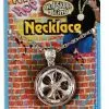 Forum Novelties Hip Hop Silver Spinning Costume Necklace