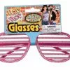 Forum Novelties Hip Hop Rhinestone Pink Slat Costume Glasses -Bioworld Shop FRM 64399 Ca 11e2cda3 0b2c 45e3 8c02 49fead357d55