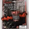 Forum Novelties Red & Black Vampire Blood Garter Costume Accessory 2 Forum Novelties Red & Black Vampire Blood Garter Costume Accessory -Bioworld Shop FRM 64440 Ca