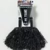 Forum Novelties Cheerleader Pom Pom & Megaphone Costume Accessory Set: Black -Bioworld Shop FRM 69581 CA 049aded9 7b54 43fe a4a0 370bc89ec091