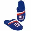Forever Collectibles New York Giants NFL Adult Glitter Stripe Slide Slipper
