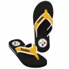 Forever Collectibles Pittsburgh Steelers NFL Mens Team Color Contour Flip Flops -Bioworld Shop FVC FFMNNFCTR13PS CA