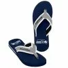 Forever Collectibles Seattle Seahawks NFL Mens Team Color Contour Flip Flops -Bioworld Shop FVC FFMNNFCTR13SS CA