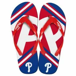 Forever Collectibles Philadelphia Phillies MLB Unisex Big Logo Flip Flops