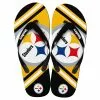 Forever Collectibles Pittsburgh Steelers NFL Unisex Big Logo Flip Flops 2 Forever Collectibles Pittsburgh Steelers NFL Unisex Big Logo Flip Flops -Bioworld Shop FVC FFUNINFBLG13PS CA