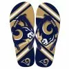 Forever Collectibles St. Louis Rams NFL Unisex Big Logo Flip Flops -Bioworld Shop FVC FFUNINFBLG13SR CA