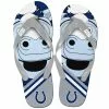 Forever Collectibles Indianapolis Colts NFL 8-16 Youth Mascot Flip Flops -Bioworld Shop FVC KDNF13MS816IC CA