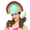 Funky Fresh Rainbow Adult Foam Costume Hat - One Size -Bioworld Shop FYF HAT RAINBOW CA