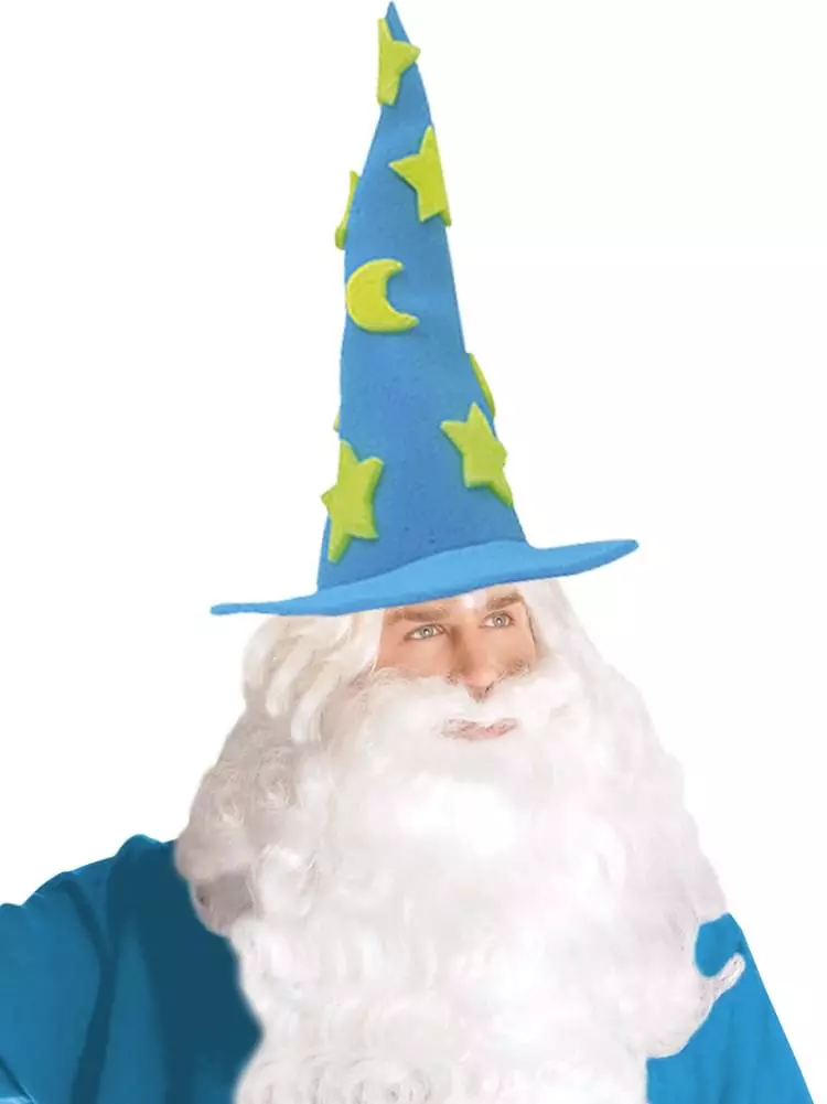Funky Fresh Wizard Adult Foam Costume Hat - One Size 3 Funky Fresh Wizard Adult Foam Costume Hat - One Size