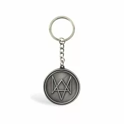 Gaya Entertainment Watch Dogs Fox Logo Metal Keychain