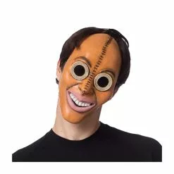 HMS Eradicate Adult Costume Mask, Leather Look