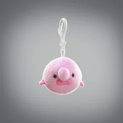 UNCUTE Oddballz Blobfish 2.5 Inch Plush Animal Keyring