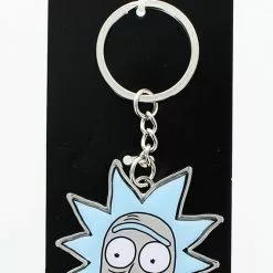 Hot Properties Rick And Morty Metal Keychain: Rick
