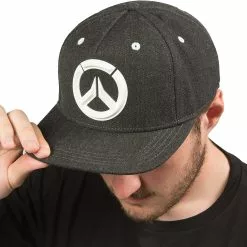 JINX Inc. Overwatch Logo Adult Snapback Baseball Hat -Bioworld Shop JNX 07245 GRE CC