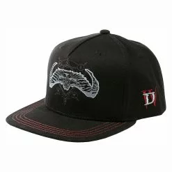 JINX Inc. Diablo IV Return To Darkness Black Snap Back Hat | One Size