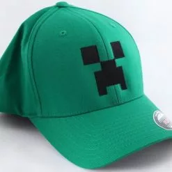 JINX Inc. Minecraft Green Large/X-Large Creeper Flexfit Hat