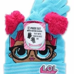 MGA Entertainment LOL Surprise Dolls Girls Winter Beanie & Glove Set | Blue -Bioworld Shop MGA 20753 CC 9f80d1be e1bb 4ab9 b790 1ddfdf0780ee