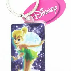 Monogram International Inc. Disney Tinker Bell Rectangular Lucite Key Ring