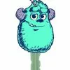 Monogram International Inc. Disney's Monster University Soft Touch PVC Key Holder: "Sulley" 1 Monogram International Inc. Disney's Monster University Soft Touch PVC Key Holder: "Sulley" -Bioworld Shop MNG 21953 CA
