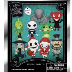 Monogram International Inc. Nightmare Before Christmas Series 6 3D Foam Bag Clip | One Random