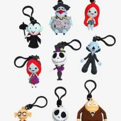 Monogram International Inc. Nightmare Before Christmas Series 7 3D Foam Bag Clip | 1 Random -Bioworld Shop MNG 22700 CC