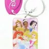 Monogram International Inc. Disney Princess Rectangular Lucite Key Ring -Bioworld Shop MNG 23672 CA