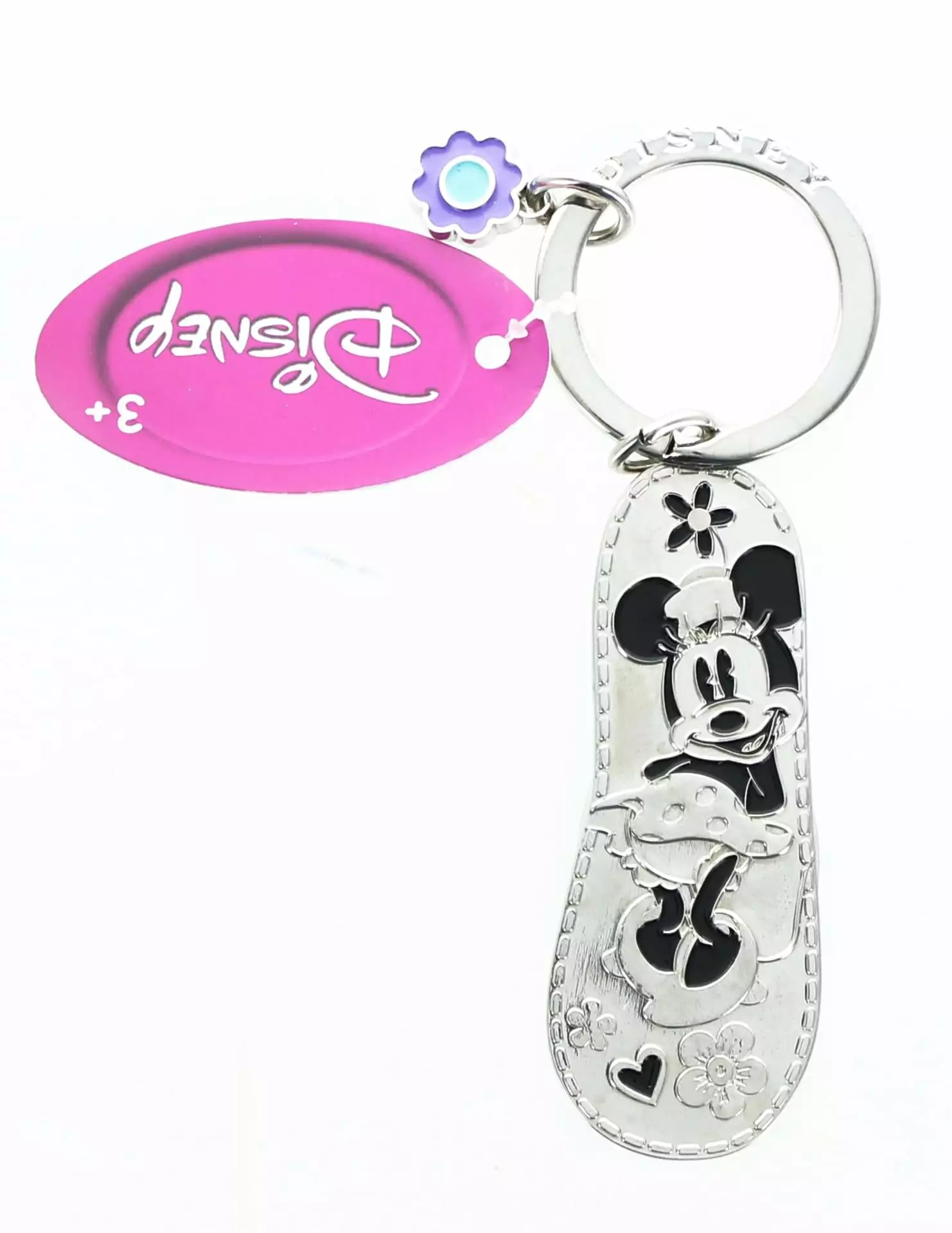 Monogram International Inc. Disney Minnie Mouse Green Flip Flop Pewter Key Ring 4 Monogram International Inc. Disney Minnie Mouse Green Flip Flop Pewter Key Ring - Image 2