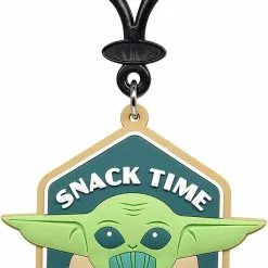 Monogram International Inc. Star Wars The Mandalorian Soft Touch PVC Bag Clip | The Child Snack Time