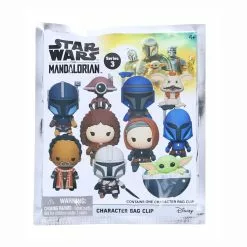 Monogram International Inc. Star Wars The Mandalorian Series 3 3D Foam Bag Clip | 1 Random