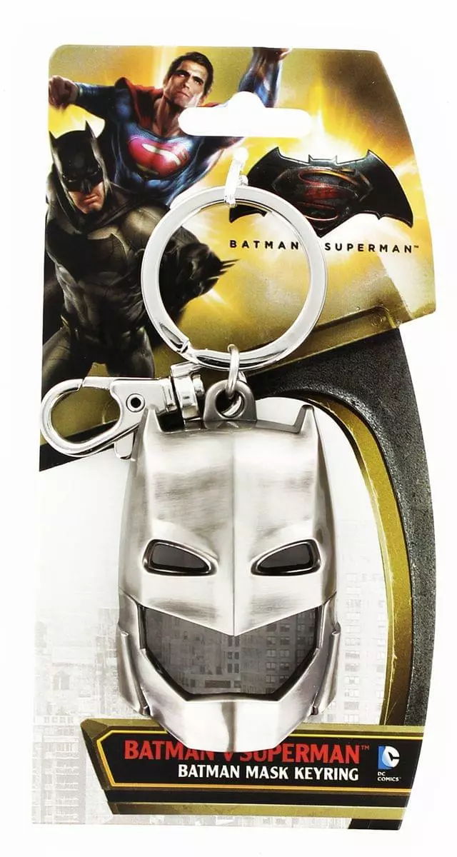 Monogram International Inc. DC Comics Pewter Key Ring: Batman Mask 3 Monogram International Inc. DC Comics Pewter Key Ring: Batman Mask
