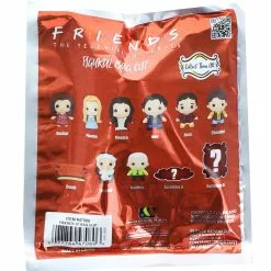 Monogram International Inc. Friends Series 1 Blind Bagged 3D Foam Figural Bag Clip | 1 Random -Bioworld Shop MNG 47080 CD