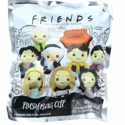 Monogram International Inc. Friends Collectible Plush Bag Clip -Bioworld Shop MNG 47085 CC