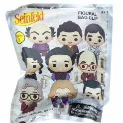 Monogram International Inc. Seinfeld Series 1 Blind Bagged 3D Foam Figural Bag Clip | 1 Random