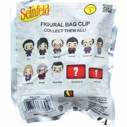 Monogram International Inc. Seinfeld Series 1 Blind Bagged 3D Foam Figural Bag Clip | 1 Random -Bioworld Shop MNG 47160 CC